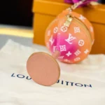 Louis Vuitton LV Unisex Sunset Pouch Bag Charm Orange M04194