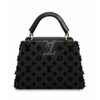 Louis Vuitton LV Women Capucines BB Handbag Taurillon Leather