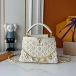 Louis Vuitton LV Women Capucines BB Handbag Taurillon Leather - Image 11