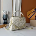 Louis Vuitton LV Women Capucines BB Handbag Taurillon Leather - Image 13