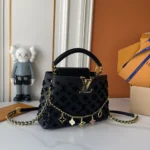 Louis Vuitton LV Women Capucines BB Handbag Taurillon Leather - Image 4