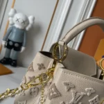 Louis Vuitton LV Women Capucines BB Handbag Taurillon Leather Gold-toned - Image 25