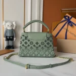 Louis Vuitton LV Women Capucines BB Handbag Taurillon Leather Gold-toned - Image 11