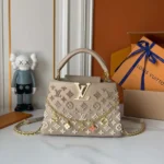 Louis Vuitton LV Women Capucines BB Handbag Taurillon Leather Gold-toned - Image 19