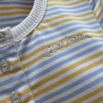 Louis Vuitton LV Women Striped Jersey Henley T-shirt 1AKEEA