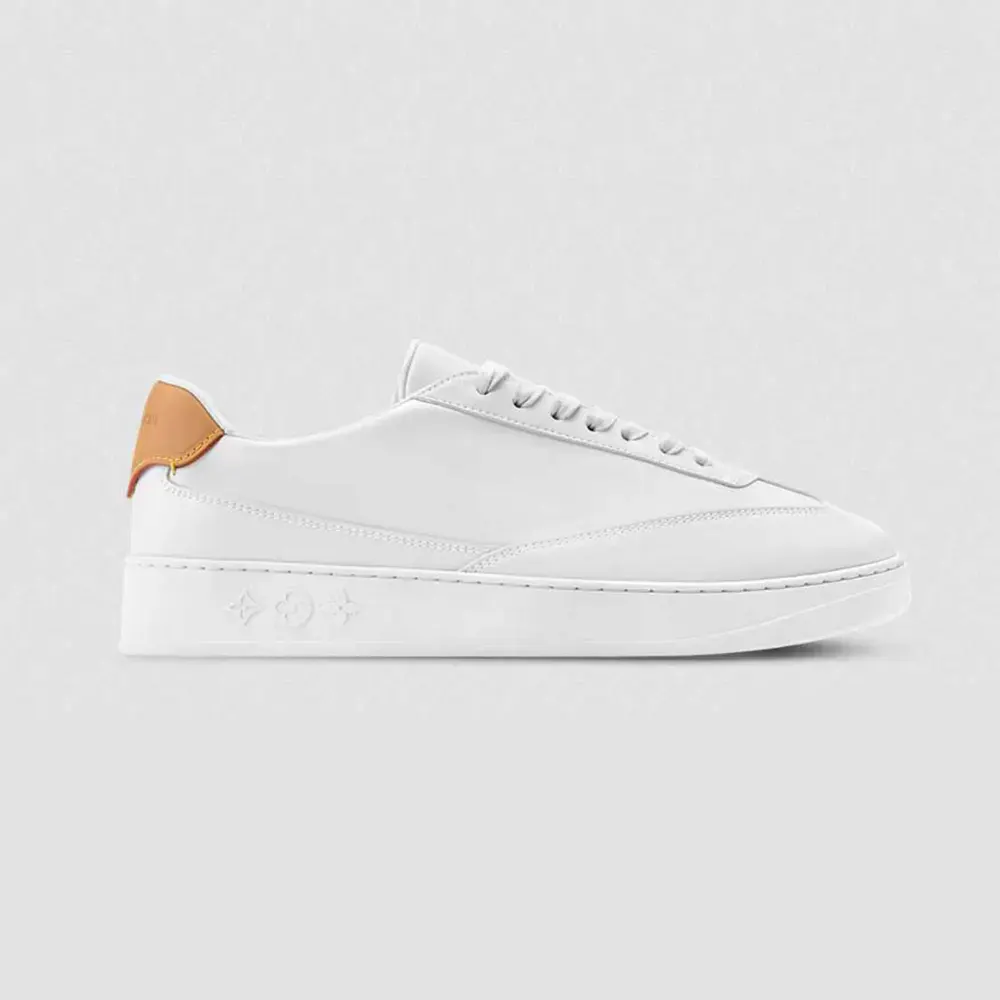 Louis Vuitton Unisex LV Flash Sneaker White 1AJA20 (2) Louis Vuitton Unisex LV Flash Sneaker White 1AJA20 - Image 1