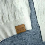 Louis Vuitton Women Cropped Cable Knit Cardigan 1AKWK6