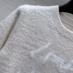 Louis Vuitton Women Cursive Signature Knit Top 1AKWOM