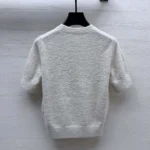 Louis Vuitton Women Cursive Signature Knit Top 1AKWOM