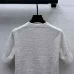 Louis Vuitton Women Cursive Signature Knit Top 1AKWOM