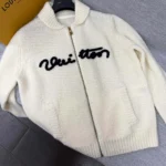 Louis Vuitton Women Embroidered Signature Zippered Blouson 1AKLWC