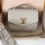 Louis Vuitton Women Oxford Handbag in Supple Grained Leather M22792 - Image 3