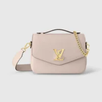 Louis Vuitton Women Oxford Handbag in Supple Grained Leather M22792