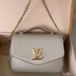 Louis Vuitton Women Oxford Handbag in Supple Grained Leather M22792 - Image 4