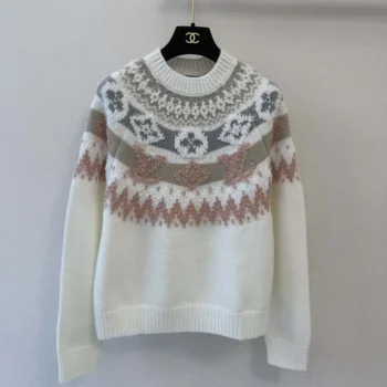 Louis Vuitton Women Sequin Alpine Knit Pullover 1AKX0M
