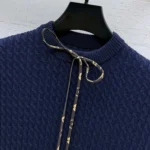 Louis Vuitton Women Varsity Stripe Cable Knit Dress 1AKFOY