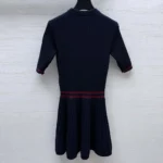 Louis Vuitton Women Varsity Stripe Cable Knit Dress 1AKFOY