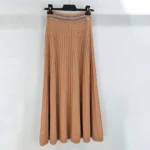 Louis Vuitton Women Varsity Stripe Cable Knit Skirt 1AKFTO - Image 3