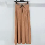 Louis Vuitton Women Varsity Stripe Cable Knit Skirt 1AKFTO - Image 2