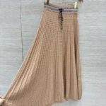 Louis Vuitton Women Varsity Stripe Cable Knit Skirt 1AKFTO - Image 4