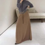 Louis Vuitton Women Varsity Stripe Cable Knit Skirt 1AKFTO - Image 8